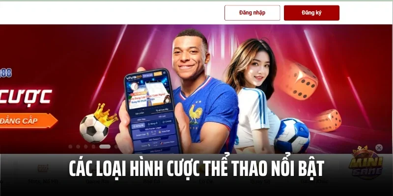 Các loại hình cược thể thao nổi bật 