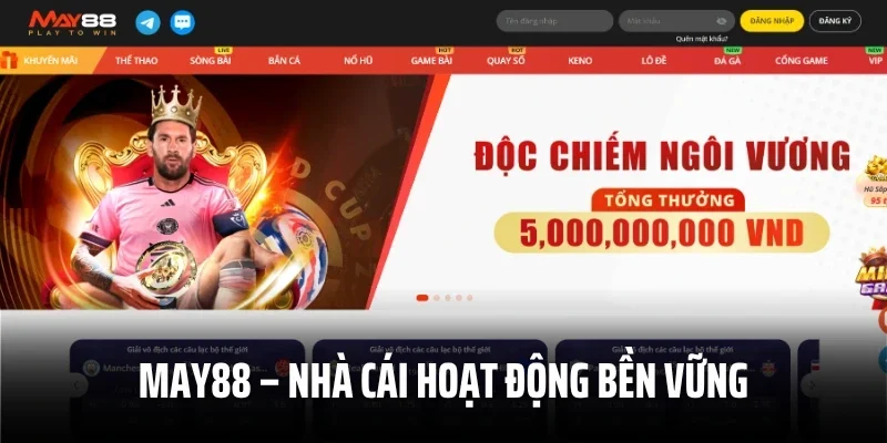 May88 – Nhà Cái Hoạt Động Bền Vững Rộng Rãi Tại Châu Á